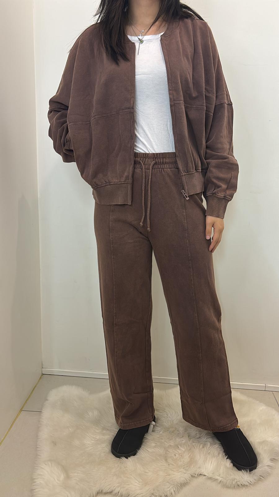 Gilet effet velours oversize