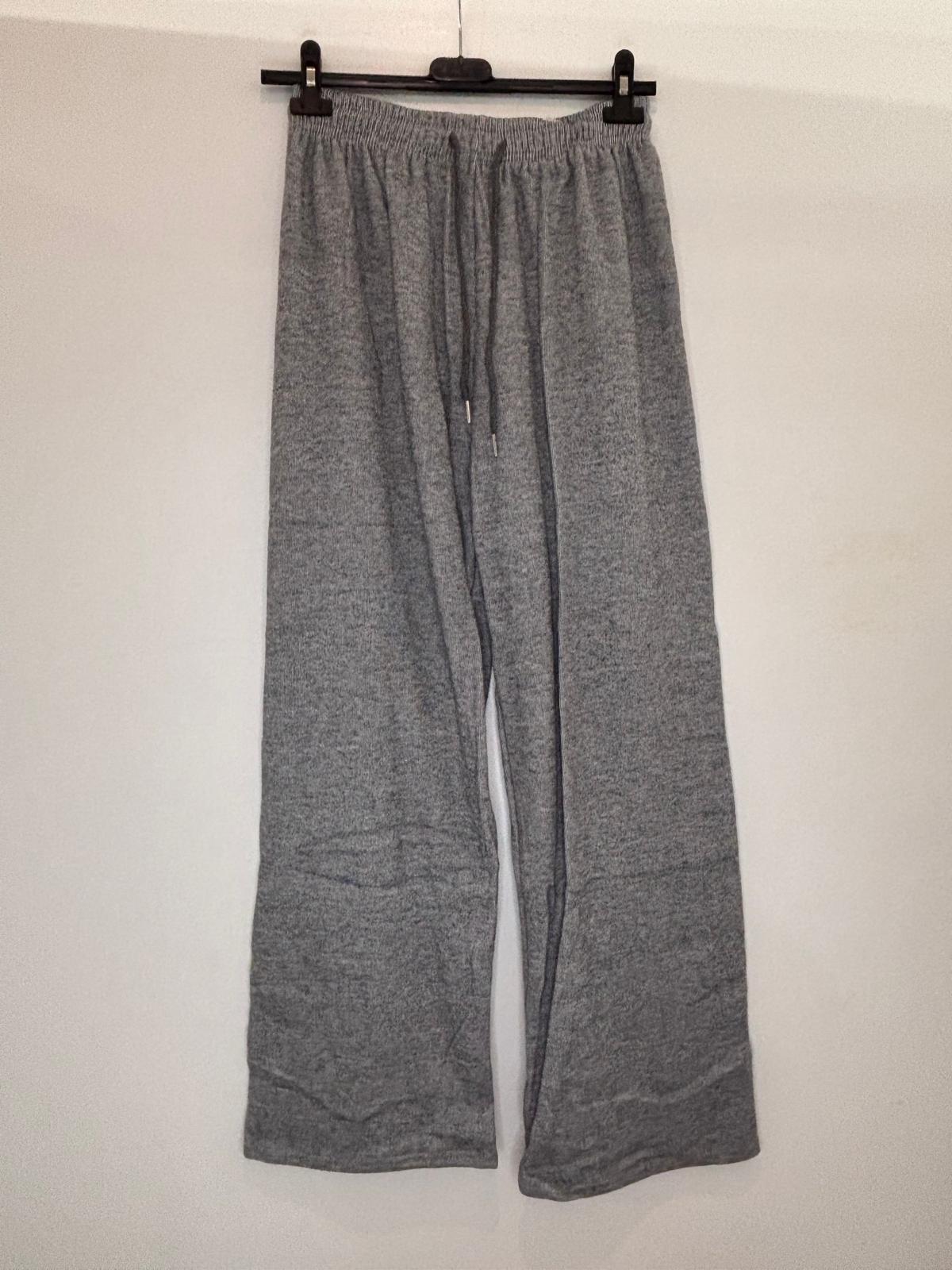 Pantalon côtelé à taille élastique