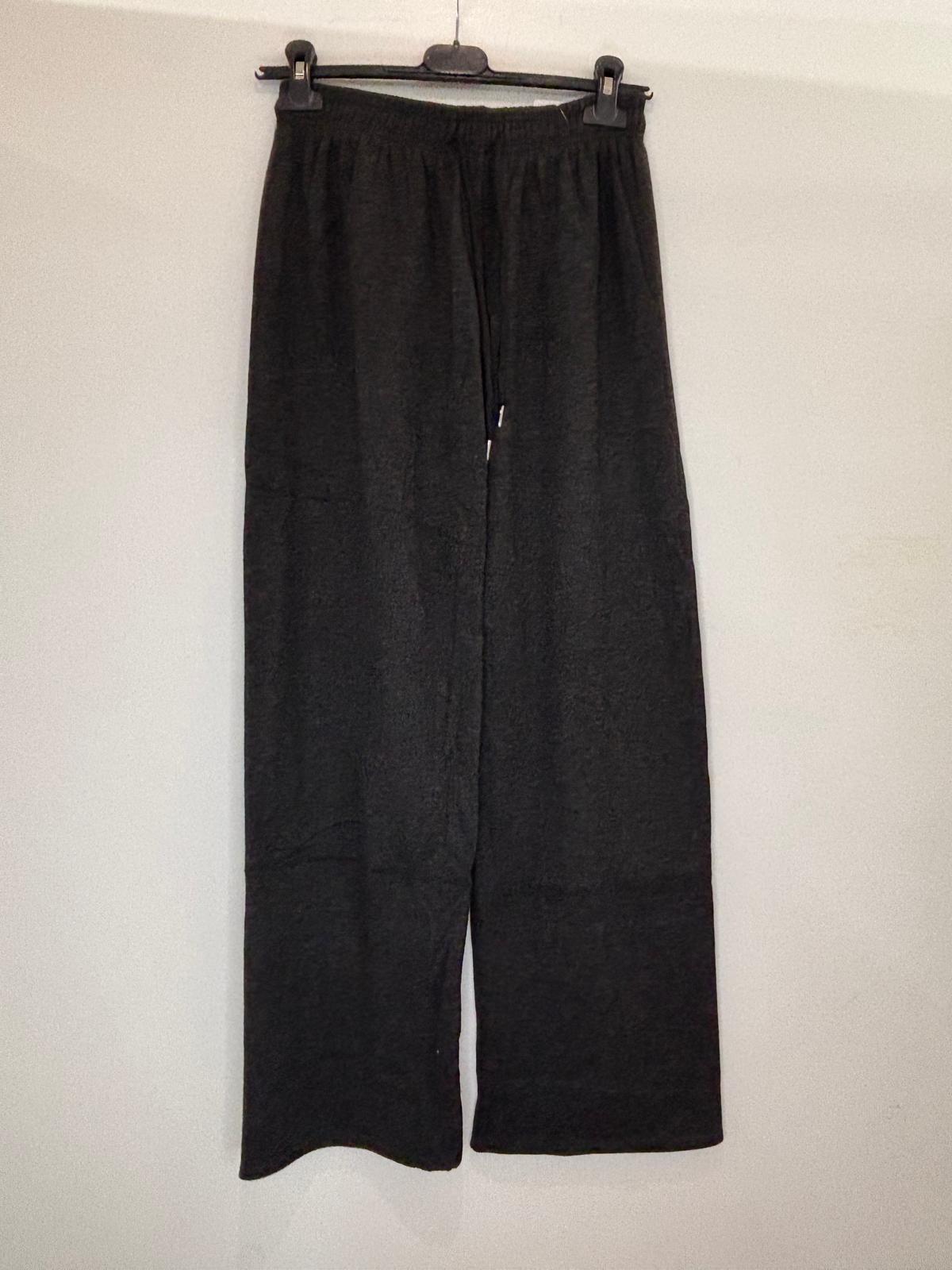 Pantalon côtelé à taille élastique