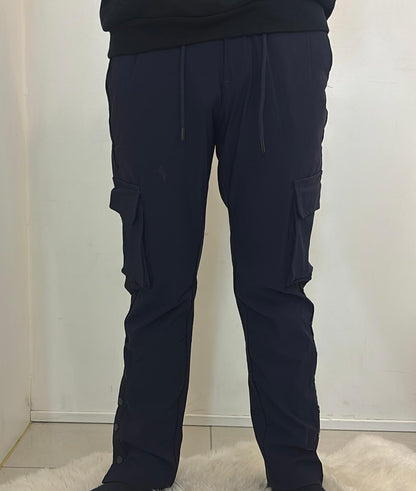 Cargo beige stretch à poches profondes