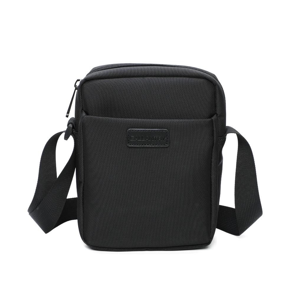 Sac bandoulière noir compact