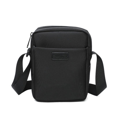 Sac bandoulière noir compact