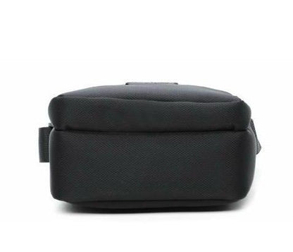 Sac bandoulière noir compact