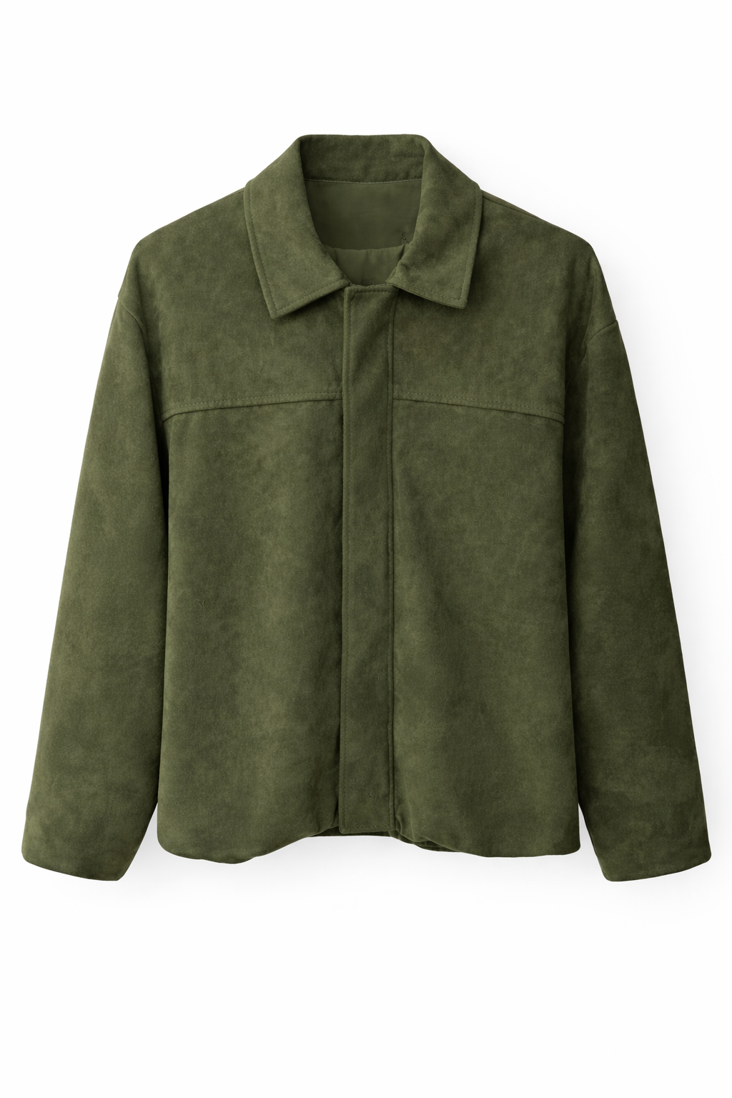 Veste oversize avec col classique