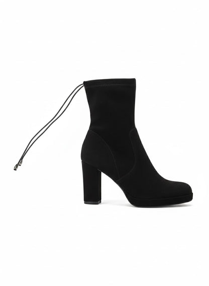Bottines à talon haut & droit