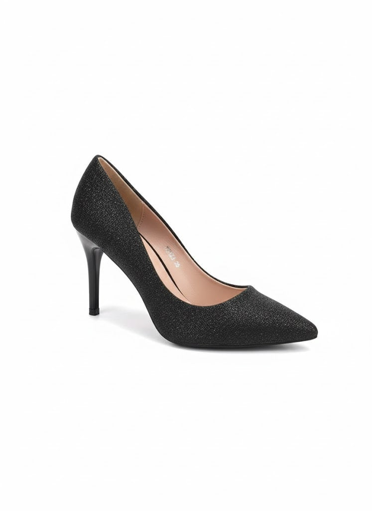 Escarpin à talon aiguille pailleté