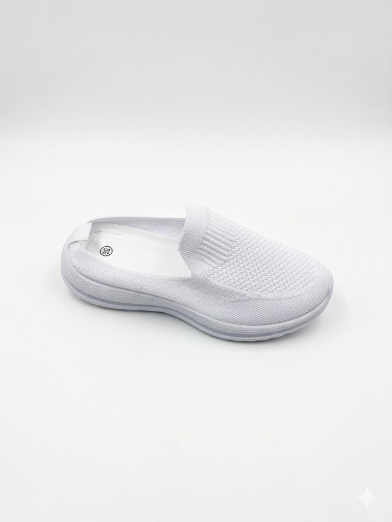 Sneakers slip-on en maille respirante semelle légère