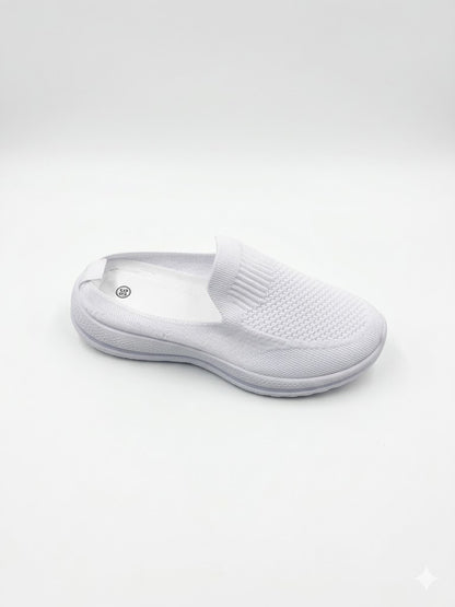 Sneakers slip-on en maille respirante semelle légère
