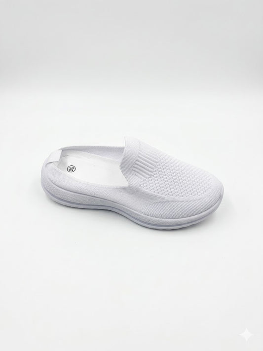 Sneakers slip-on en maille respirante semelle légère
