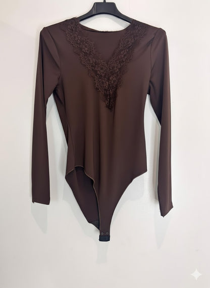 Body décolleté dentelle