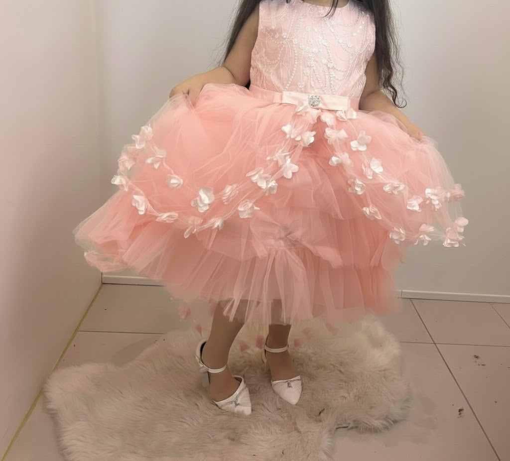 Robe à pétales 3D & volants