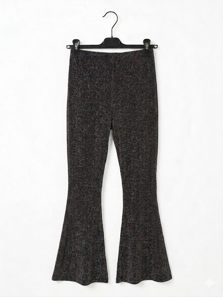 Pantalon évasé coupe flare