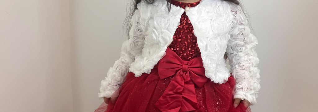 Boléro à fleurs en relief