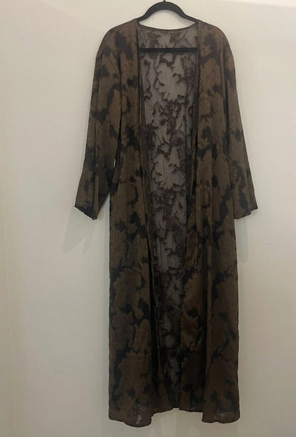 Kimono long en dentelle élégante