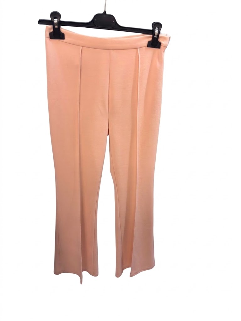 Pantalon évasé taille haute
